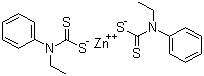 Zinc ethylphenyl dithiocarbamate  molecular structure (CAS 14634-93-6)