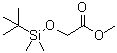 (tert-Butyldimethylsilanyloxy)acetic acid methyl ester molecular structure (CAS 146351-72-6)