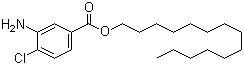 3-Amino-4-chlorobenzoic acid tetradecyl ester molecular structure (CAS 146408-63-1)