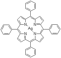 5,10,15,20-Tetraphenyl-21H,23H-porphine silver(II) molecular structure (CAS 14641-64-6)