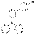 9-(4'-Bromo-[1,1'-biphenyl]-3-yl)-9H-carbazole molecular structure (CAS 1464824-91-6)