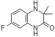 7-氟-3,4-二氢-3,3-二甲基-2(1H)-喹喔啉酮分子结构 (CAS 146739-36-8)