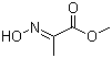 (Z)-2-(Hydroxyimino)propanoic acid methyl ester molecular structure (CAS 146917-98-8)