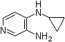 N4-Cyclopropyl-3,4-pyridinediamine molecular structure (CAS 146950-68-7)