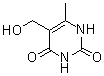 4-甲基-5-羟基甲基尿嘧啶分子结构 (CAS 147-61-5)