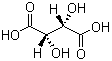D-酒石酸分子结构 (CAS 147-71-7)