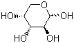 阿拉伯糖分子结构 (CAS 147-81-9)