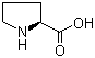 L-脯氨酸分子结构 (CAS 147-85-3)