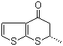 (6S)-5,6-Dihydro-6-methyl-4H-thieno[2,3-b]thiopyran-4-one molecular structure (CAS 147086-79-1)