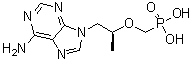 (S)-9-(2-Phosphonomethoxypropyl)adenine molecular structure (CAS 147127-19-3)