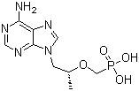 Tenofovir molecular structure (CAS 147127-20-6)
