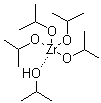 structure of CAS# 14717-56-7, Isopropanoltetrakis(isopropanolato)zirconium;Isopropyl alcohol compd. with zirconium isopropoxide