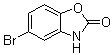 5-溴苯并[d]恶唑-2(3H)-酮分子结构 (CAS 14733-73-4)