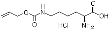6-N-Allyloxycarbonyl-L-lysine hydrochloride molecular structure (CAS 147529-99-5)
