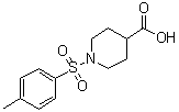 1-[(4-Methylphenyl)sulfonyl]-4-piperidinecarboxylic acid molecular structure (CAS 147636-36-0)