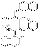 (3S)-2,2'-Diphenyl[3,3'-biphenanthrene]-4,4'-diol molecular structure (CAS 147702-15-6)