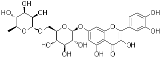 Quercetin 7-O-rutinoside molecular structure (CAS 147714-62-3)