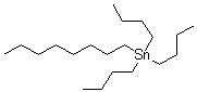 Tributyloctylstannane molecular structure (CAS 14775-14-5)