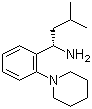 (S)-3-Methyl-1-(2-piperidin-1-ylphenyl)butylamine molecular structure (CAS 147769-93-5)