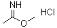 Acetimidic acid methyl ester hydrochloride molecular structure (CAS 14777-27-6)
