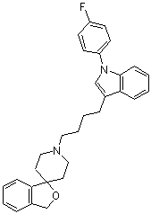 Siramesine molecular structure (CAS 147817-50-3)