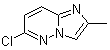 6-Chloro-2-methylimidazo[1,2-b]pyridazine molecular structure (CAS 14793-00-1)