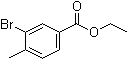 Ethyl 3-bromo-4-methylbenzoate molecular structure (CAS 147962-81-0)