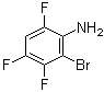结构式 CAS# 1481-21-6, 2,4,5-三氟-6-溴苯胺