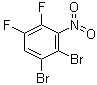 1,2-二溴-4,5-二氟-3-硝基苯分子结构 (CAS 1481-57-8)