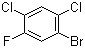 2,4-Dichloro-5-fluorobromobenzene molecular structure (CAS 1481-63-6)