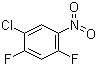 结构式 CAS# 1481-68-1, 5-氯-2,4-二氟硝基苯; 1-氯-2,4-二氟-5-硝基苯
