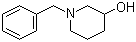 1-苄基-3-哌啶醇分子结构 (CAS 14813-01-5)