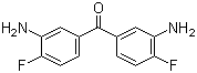 3,3'-Diamino-4,4'-difluorobenzophenone molecular structure (CAS 148209-29-4)