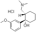 (+)-Tramadol hydrochloride molecular structure (CAS 148229-78-1)