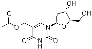 alpha-(Acetyloxy)thymidine molecular structure (CAS 148380-55-6)