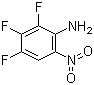 2,3,4-Trifluoro-6-nitroaniline molecular structure (CAS 148416-38-0)