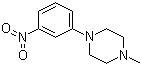 1-甲基-4-(3-硝基苯基)哌嗪分子结构 (CAS 148546-97-8)