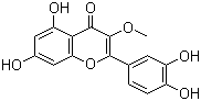 3-O-Methylquercetin molecular structure (CAS 1486-70-0)