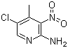 structure of CAS# 148612-17-3, 2-Amino-5-chloro-4-methyl-3-nitropyridine;2-Amino-5-chloro-3-nitro-4-picoline
