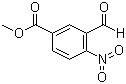 Methyl 3-formyl-4-nitrobenzoate molecular structure (CAS 148625-35-8)