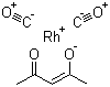 structure of CAS# 14874-82-9, Dicarbonylacetylacetonato rhodium(I);(Acetylacetonato)dicarbonylrhodium(I)