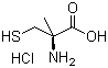 结构式 CAS# 148766-37-4, 2-甲基-L-半胱氨酸盐酸盐