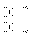 2-(叔丁基)-4-[3-(叔丁基)-4-氧代-1(4H)-萘亚基]-1(4H)-萘酮分子结构 (CAS 148808-97-3)