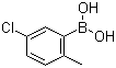 5-Chloro-2-methylphenylboronic acid molecular structure (CAS 148839-33-2)