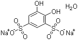 结构式 CAS# 149-45-1, 邻苯二酚-3,5-二磺酸钠