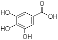 Gallic acid molecular structure (CAS 149-91-7)