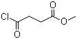 Methyl 4-chloro-4-oxobutanoate molecular structure (CAS 1490-25-1)