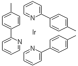 (OC-6-22)-Tris[5-methyl-2-(2-pyridinyl)phenyl]iridium molecular structure (CAS 149005-33-4)