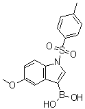 structure of CAS# 149108-62-3, 5-Methoxy-1-tosyl-3-indoleboronic acid