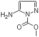 5-Amino-1H-pyrazole-1-carboxylic acid methyl ester molecular structure (CAS 149139-36-6)